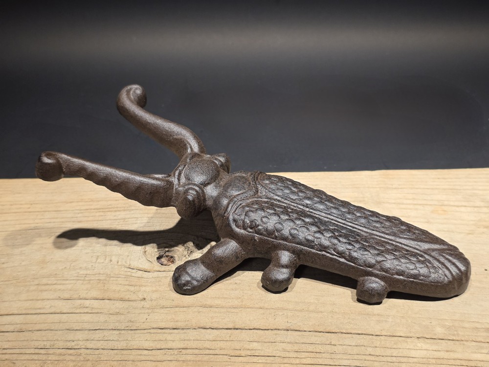 10" Vintage Style Cast Iron Beetle Boot Jack