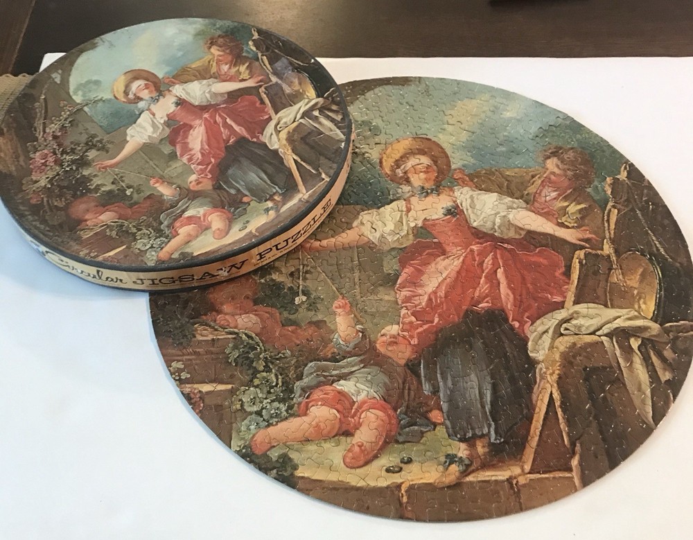 Vintage 1968 Springbok puzzle - Blind Man's Buff - Complete