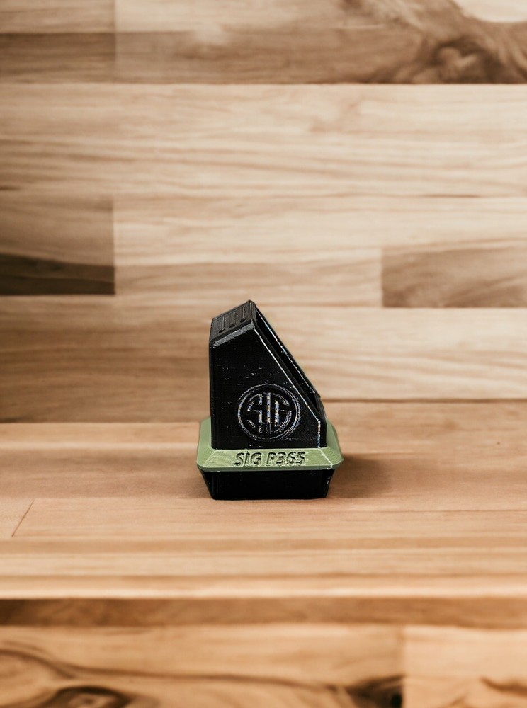 Sig Sauer P365 Speed Loader Black With Green Line 9mm SpeedLoader Mag Loader