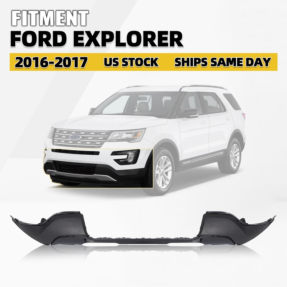 Fits Ford Explorer 2016-2017 Front Lower Bumper FB5Z-17D957-AC