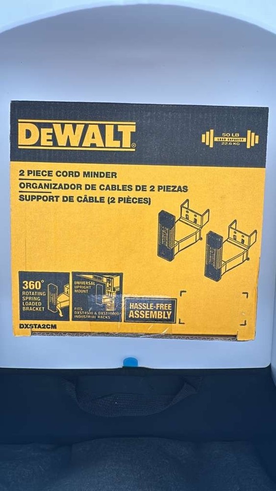 DEWALT DXSTA2CM 2-Pack Cord Minder Bracket Set for DXST Storage Racks | New
