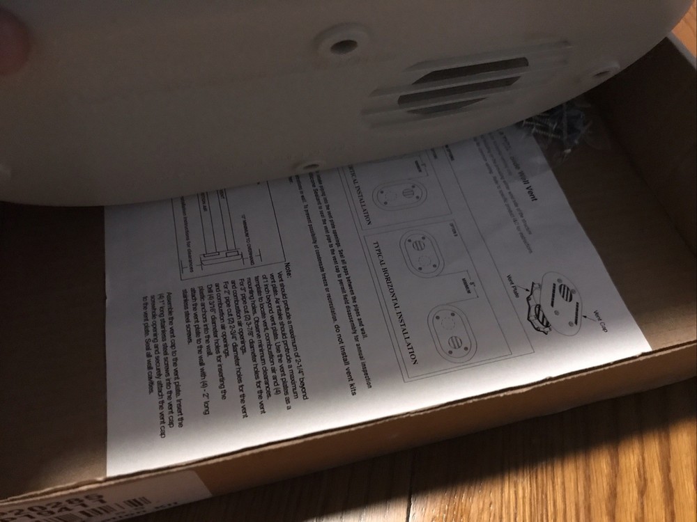 Horizontal Vent Termination Kit 2" SP20285
