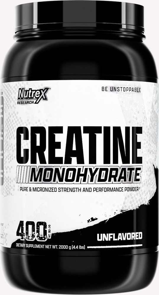 Nutrex CREATINE Monohydrate Bulk Powder Micronized Unflavored 400 Svg 2000 Grams