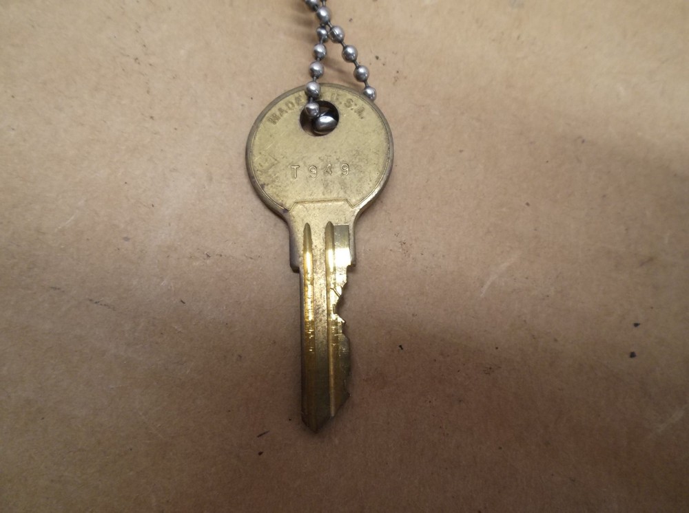 Kennedy Tool Box Replacement Key T-949
