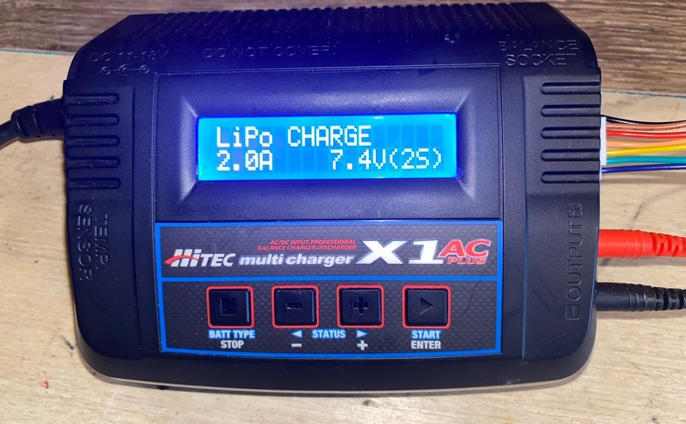Hitec X1 Mf Multi-Function Plus Ac/Dc LiPo RC Battery Balance Charger