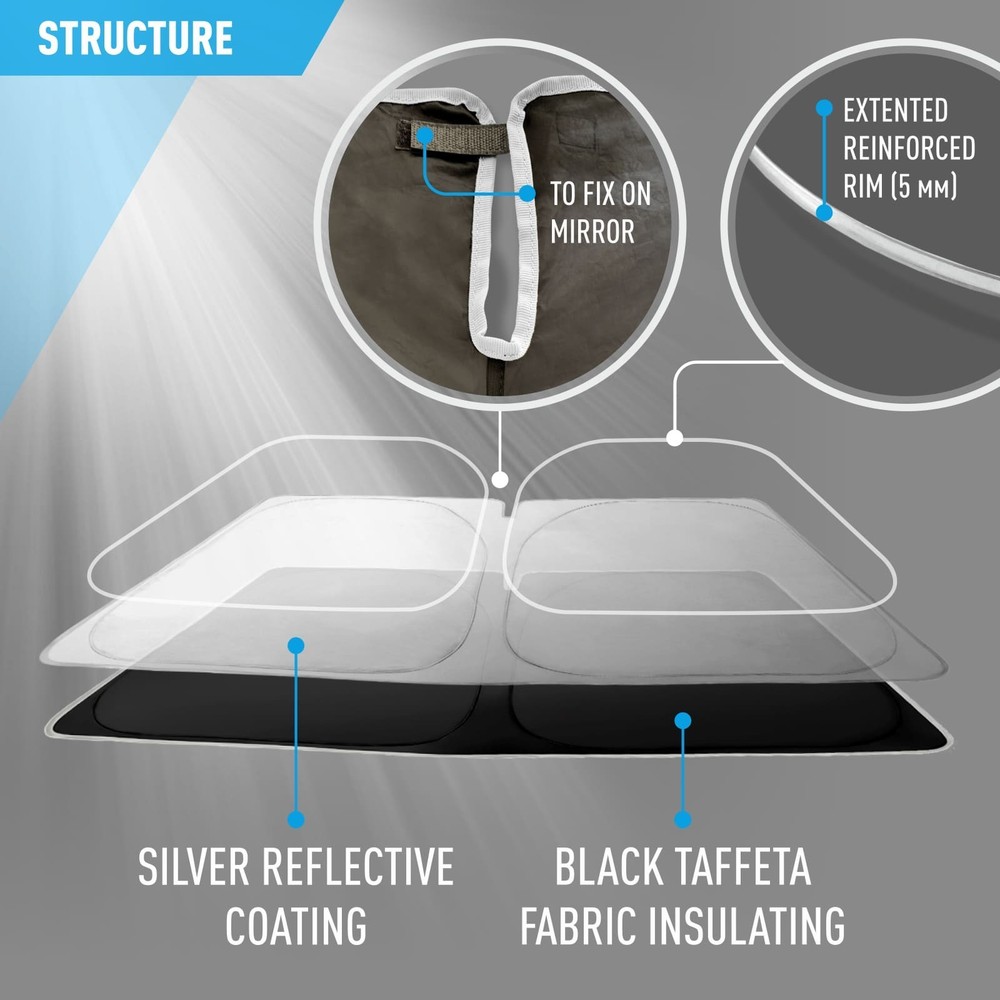 Windshield Sun Shade for 2017-2025 Mazda CX-5