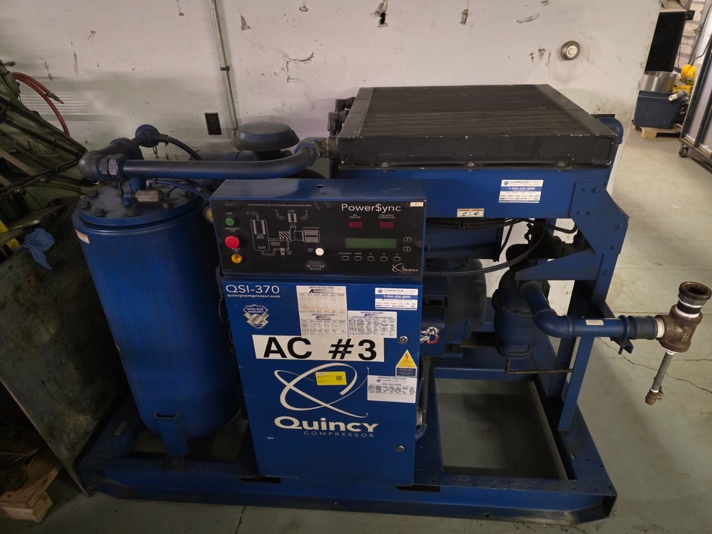 QUINCY QSI-370 ROTARY SCREW AIR COMPRESSOR POWERSYNC