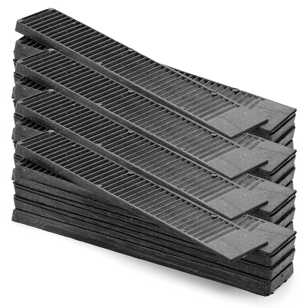Composite Shims (24 Pack) - Hard for Home Improvement - Black