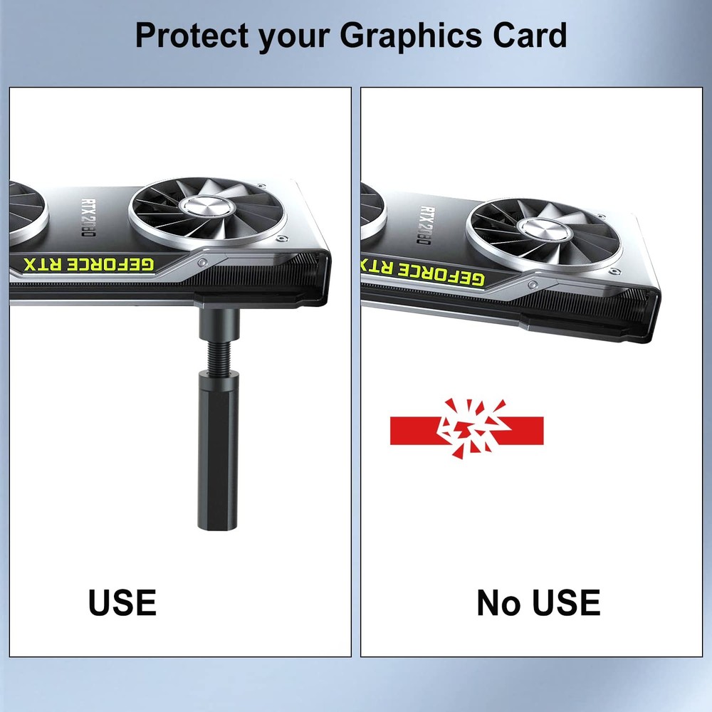Graphics Card GPU Support Bracket: GPU Sag Bracket Video Card Stand GPU Holder