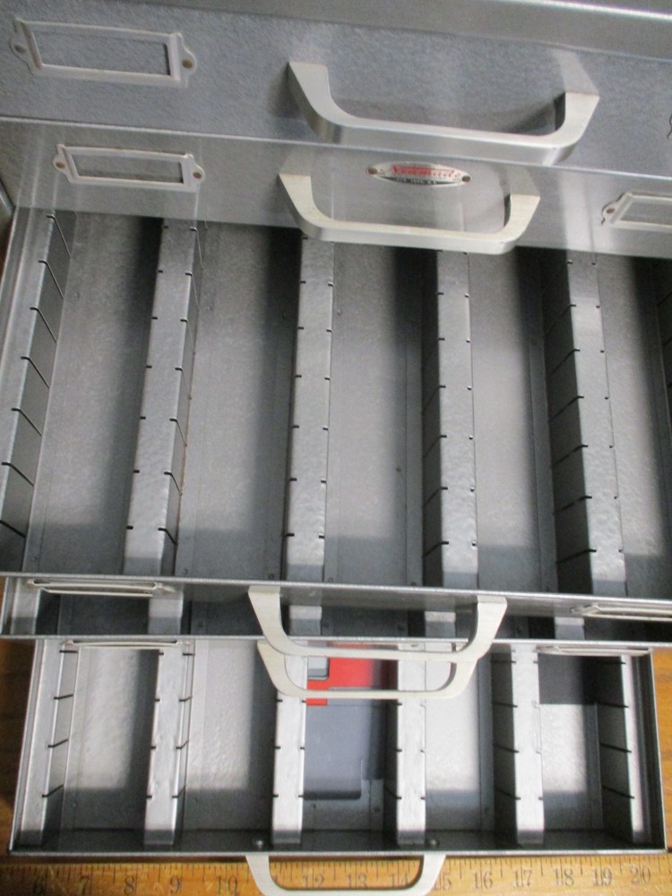 NEUMADE 5-Drawer Stackable Slides Storage File Cabinet - 5 rows - Divider Tabs