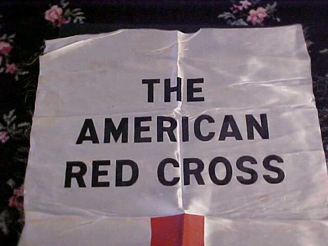 Vintage Red Cross Flag ?????
