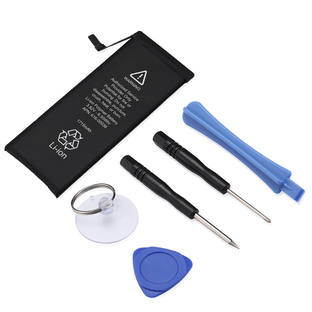 1715mAh OEM Li-ion Replacement Internal Battery Cell For Apple iPhone 6S +Tools