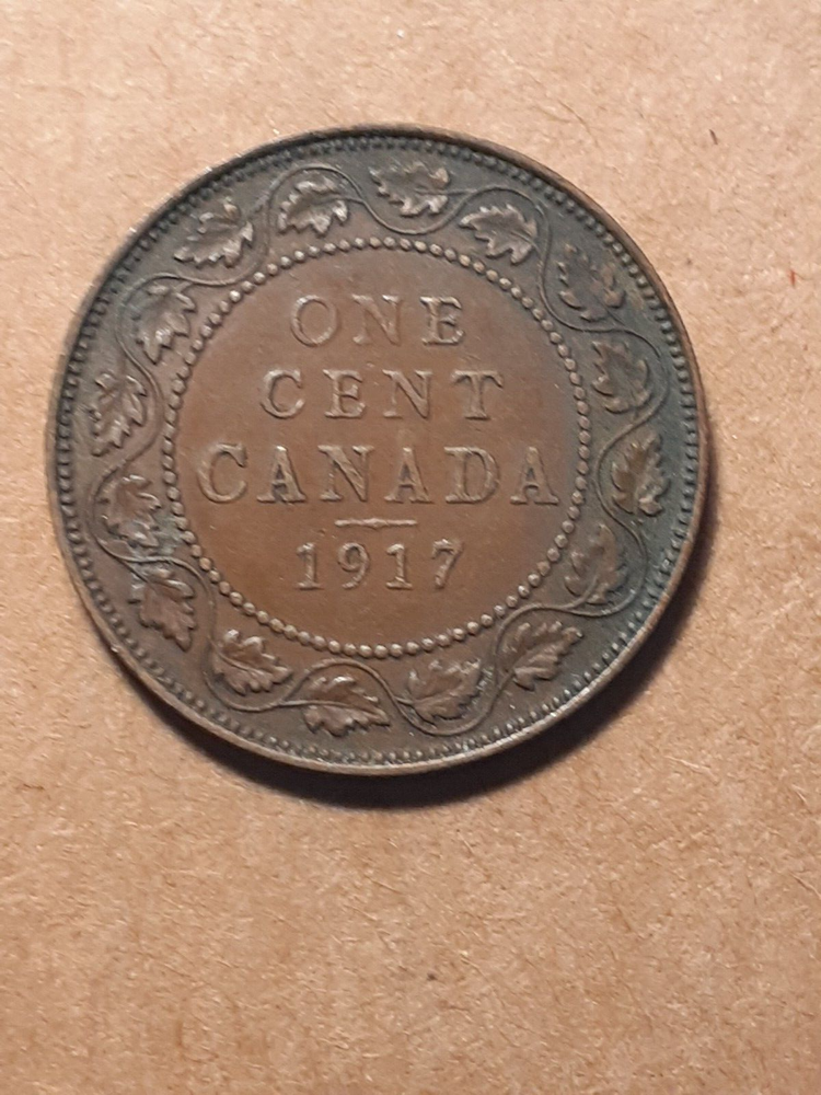 1917 ONE CENT CANADA