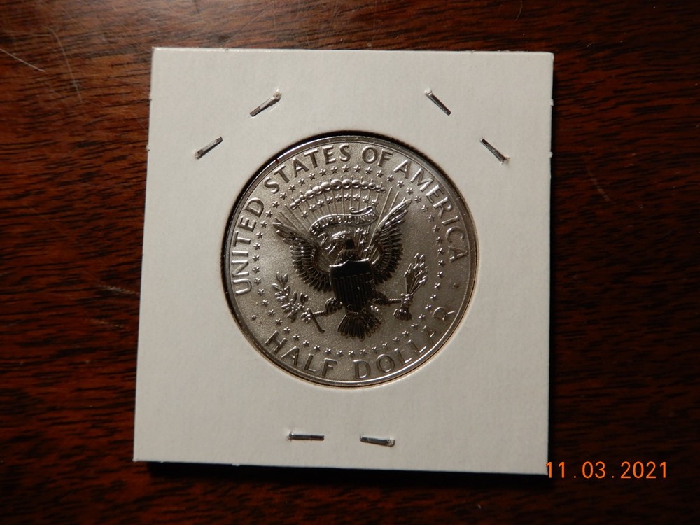 2018 S Reverse Proof Silver Kennedy Half Dollar From Proof Set