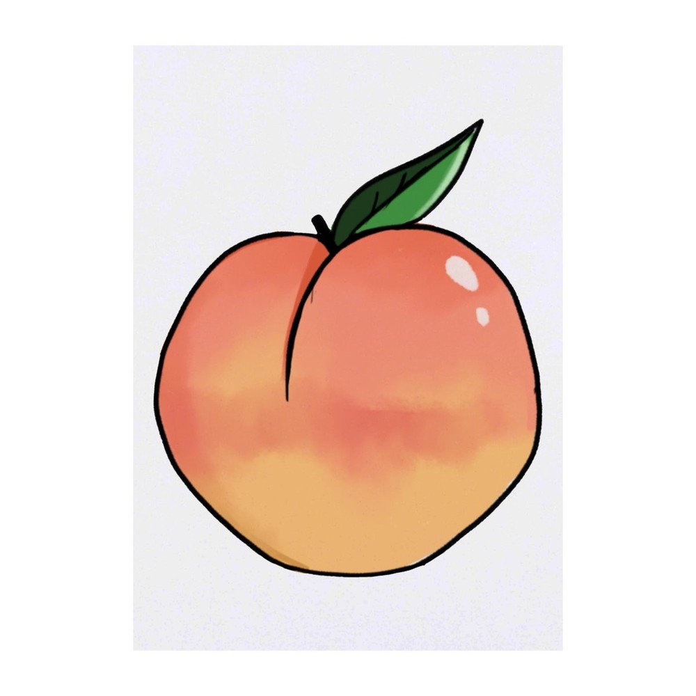 'Peach' Temporary Tattoos / Transfers (TO00035584)