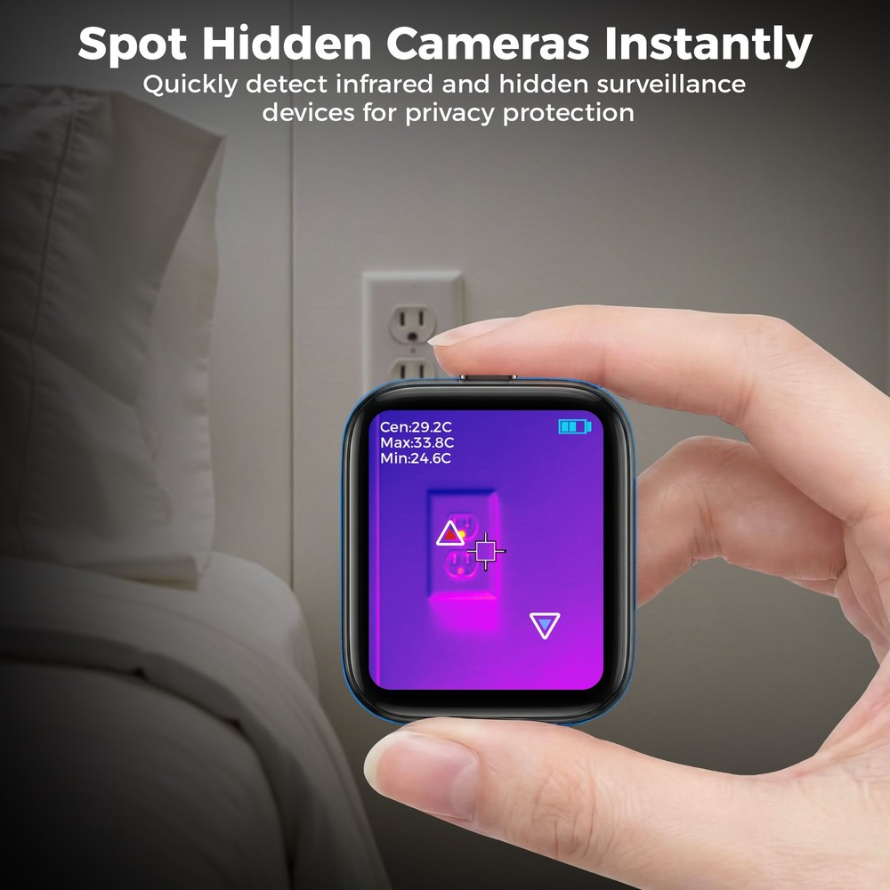 Small Mini Blue Infrared Thermal Imaging Camera 80x60 Resolution Beginner