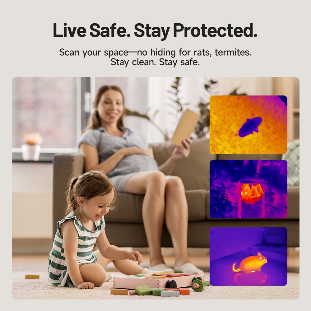 TOPDON 256*192 IR High Resolution Thermal Imaging Camera for iOS Android Type-C