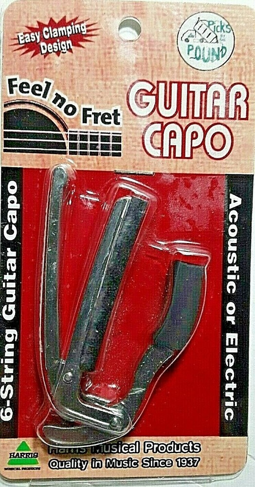 "Feel No Fret" Guitar Capo