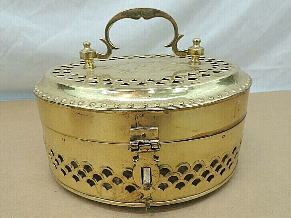 BRASS BASKET, MADE IN INDIA