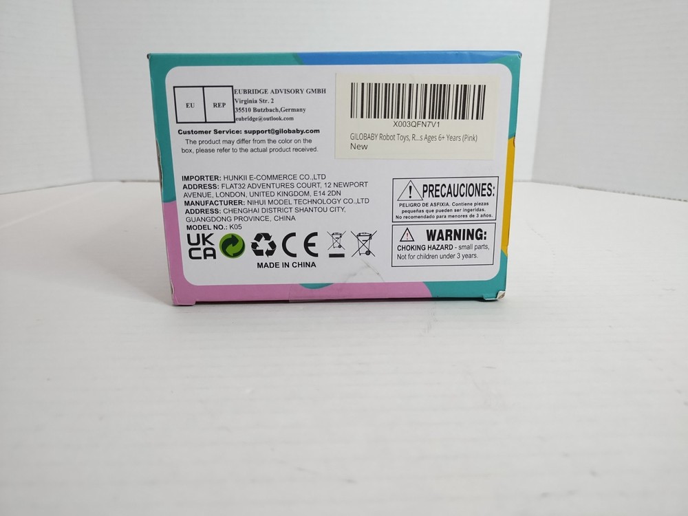 GiloBaby Intelligent Learning Robot Color Pink