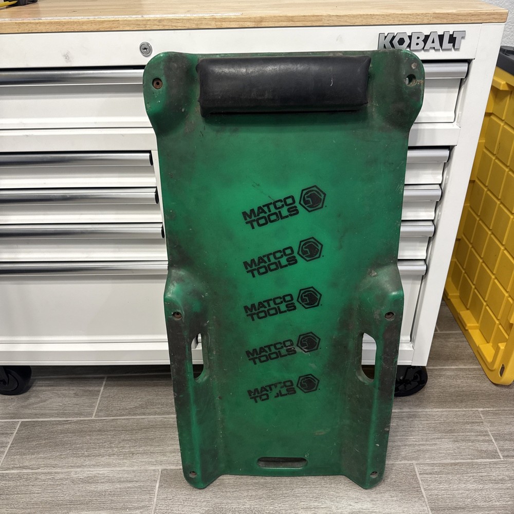 Matco Tools Creeper 35.75" Green Made In USA