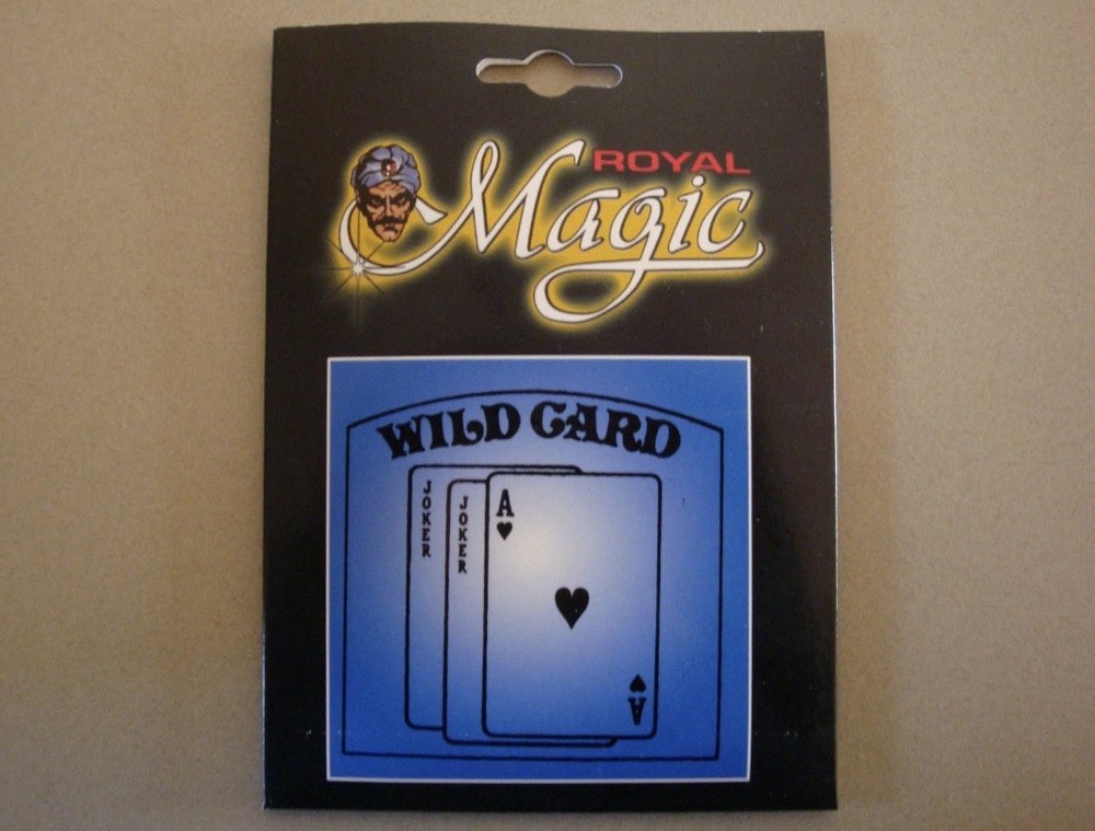 WILD CARD ROYAL MAGIC CLASSIC TRICK ILLUSION WITH STEP BY STEP INSTRUCTIONS