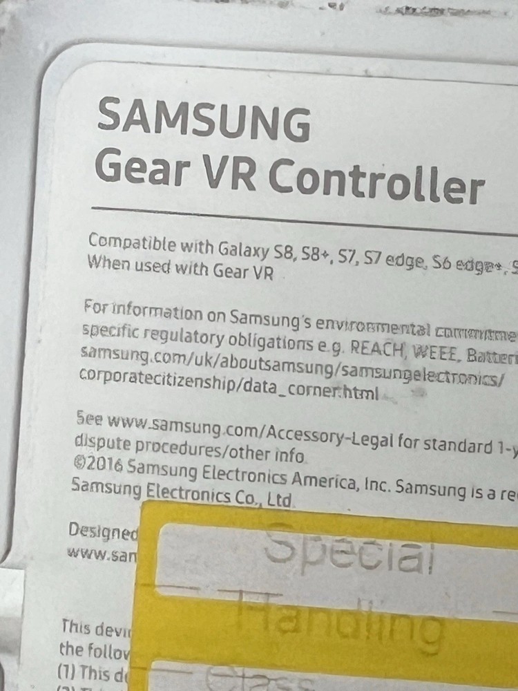Samsung Gear VR ET-Y0324 Controller - NEW