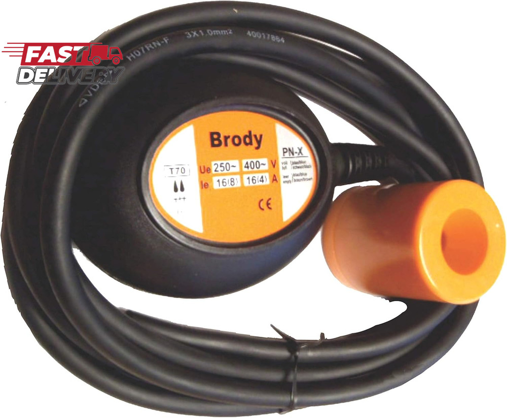 BRODY Automatic Float Switch Water Tank Level Sensor On/Off Control with 10' Cab