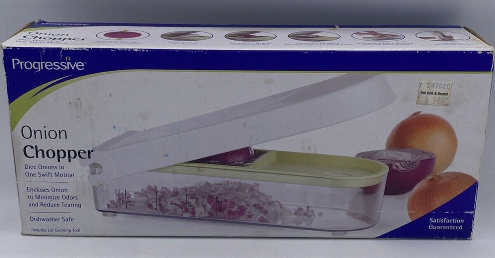 Progressive Onion Chopper Original Box