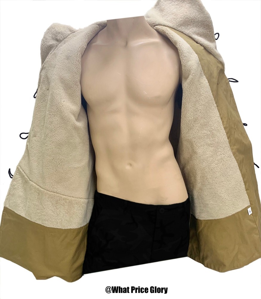 US M1916 Officer's Mackinaw with Shearling Lining Size 46