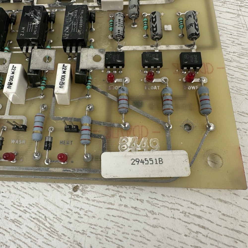 Hobart AM14 Dishwasher Replacement Part Main Control Board Assembly 294551