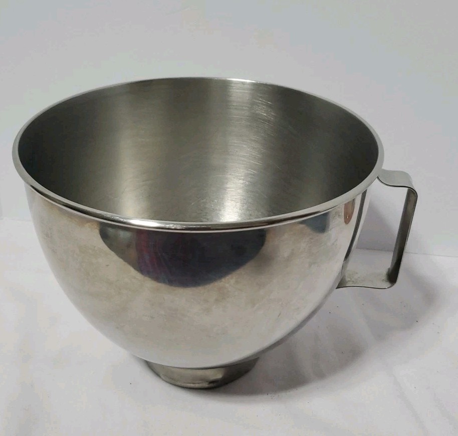 KitchenAid 4 Quart Stainless Steel Bowl W Handle K45 Replacement Bowl