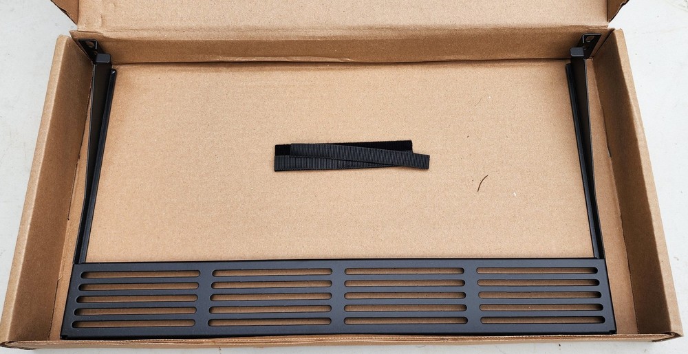 HellermannTyton RNRCMU RapidNet Rear Cable Manager Universal Panel 1U Steel Blk