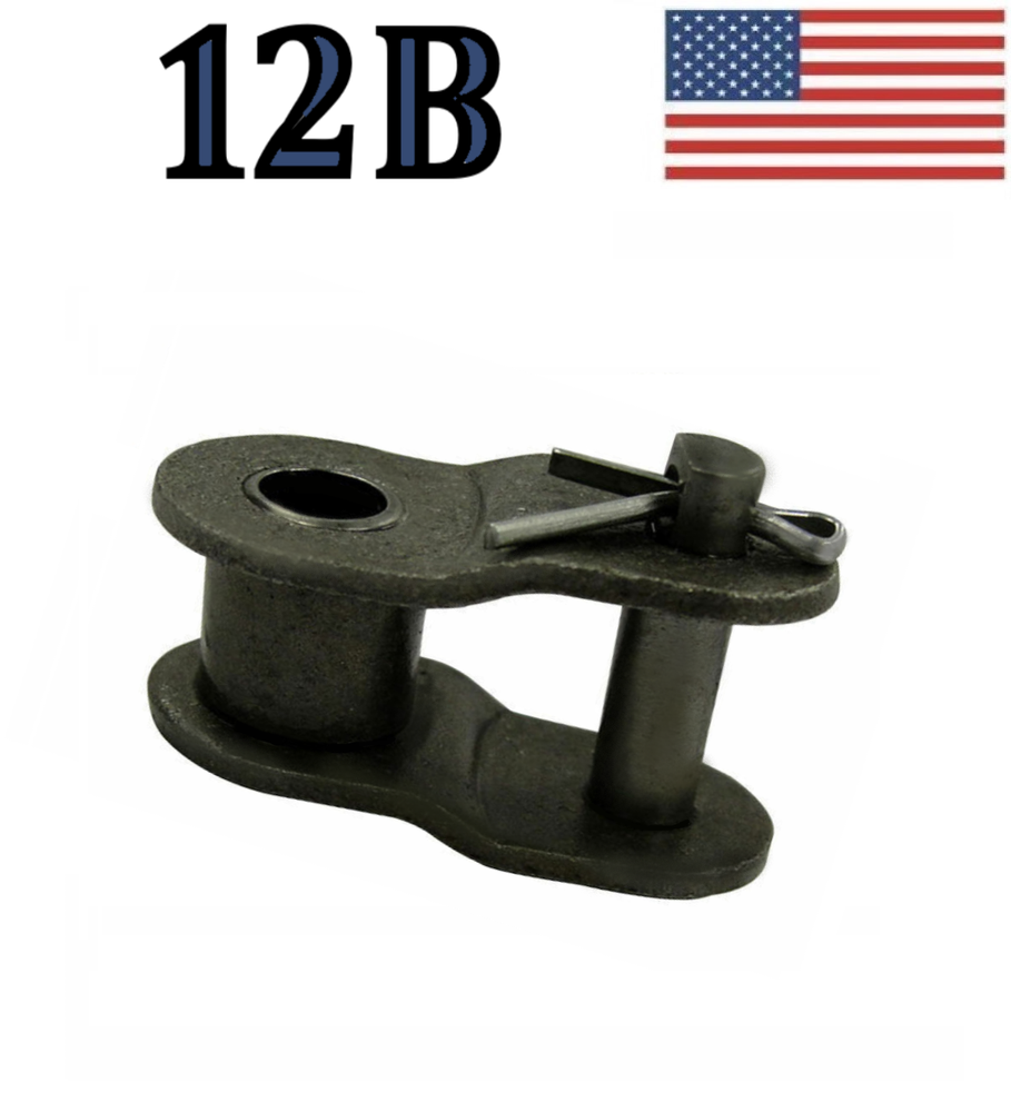 12B-1 ROLLER CHAIN OFFSET LINK *PACK OF 4* SAME DAY SHIPPING