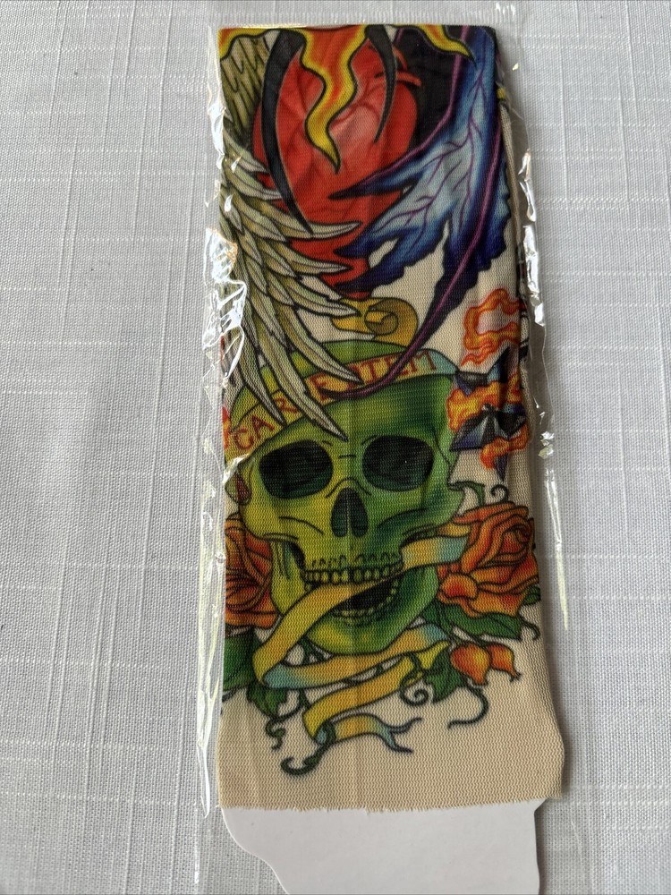 Halloween 5 Pull On Arm Tattoo Sleeves Party Small Medium