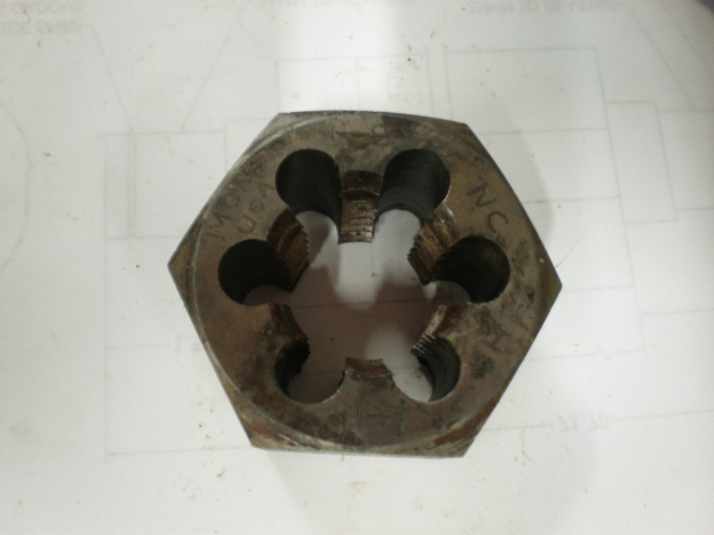 MORSE 1" 8TPI  LH DIE