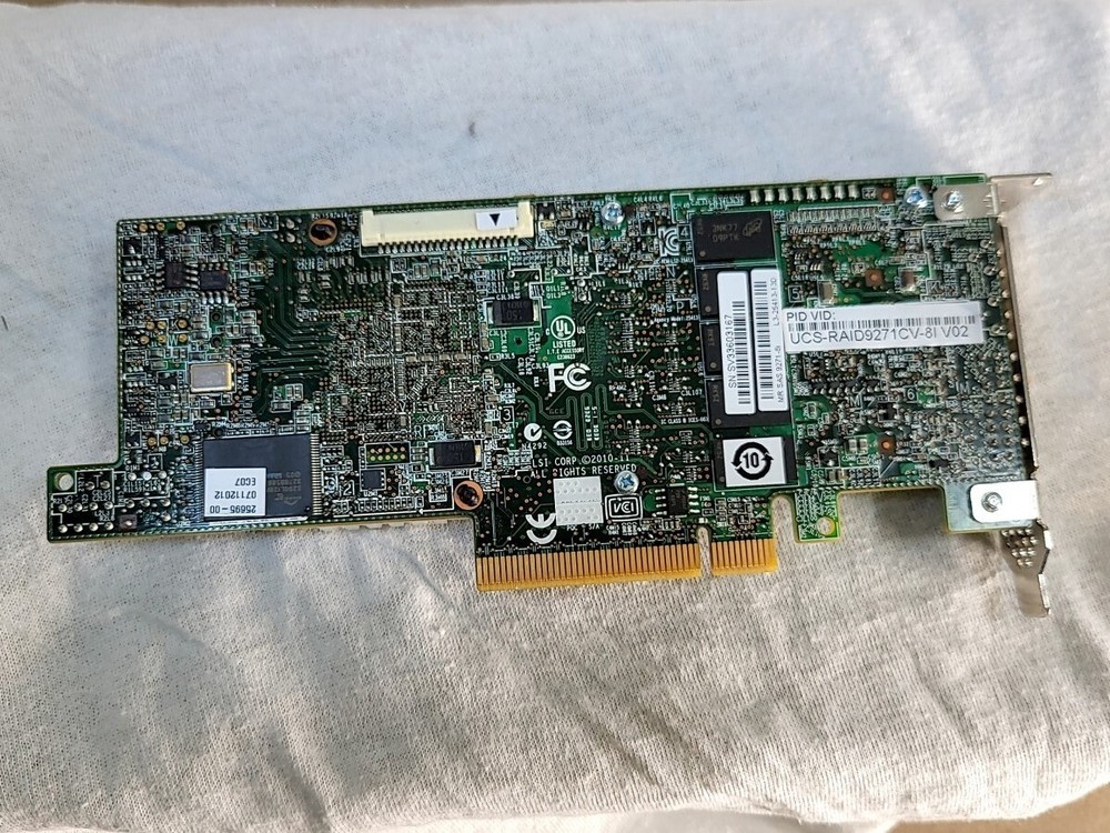 CISCO MR SAS 9271-8i ucs-raid9271cv-8i v02 Low-Profile RAID Controller