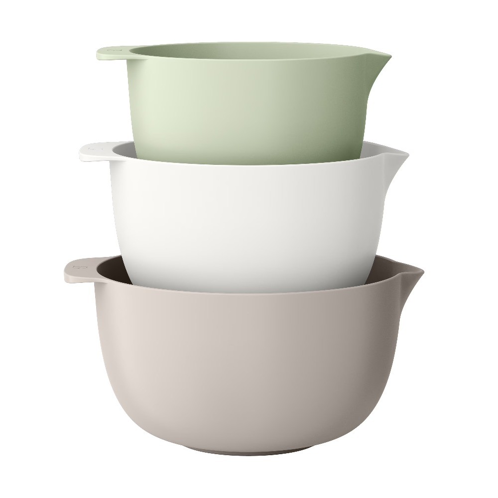 3-Piece Mixing Bowl Set, Assorted Colors