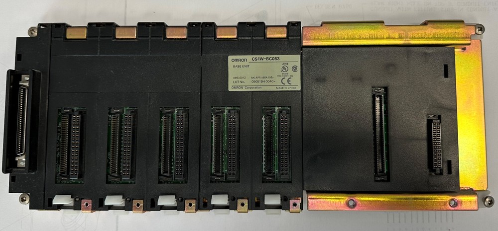 Omron CS1W-BC053 Base Unit CPU Central Processing Unit Backplane CS1 Series