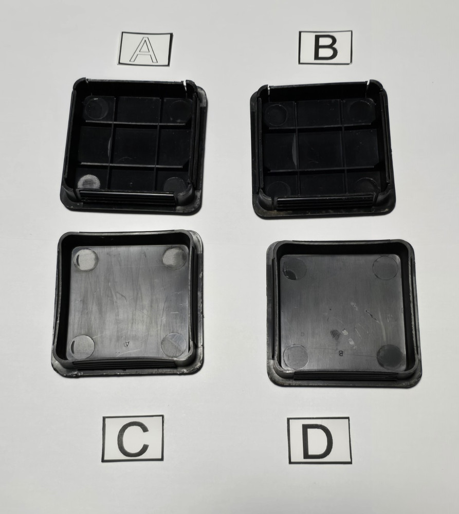 Soloflex 3" Square End Cap OEM - Singles