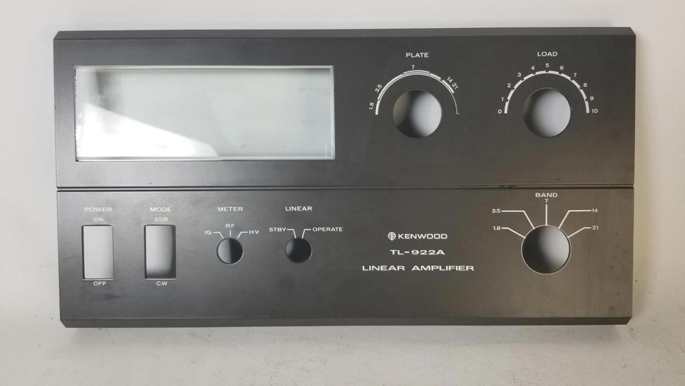 Kenwood TL-922A Front Panel Faceplate