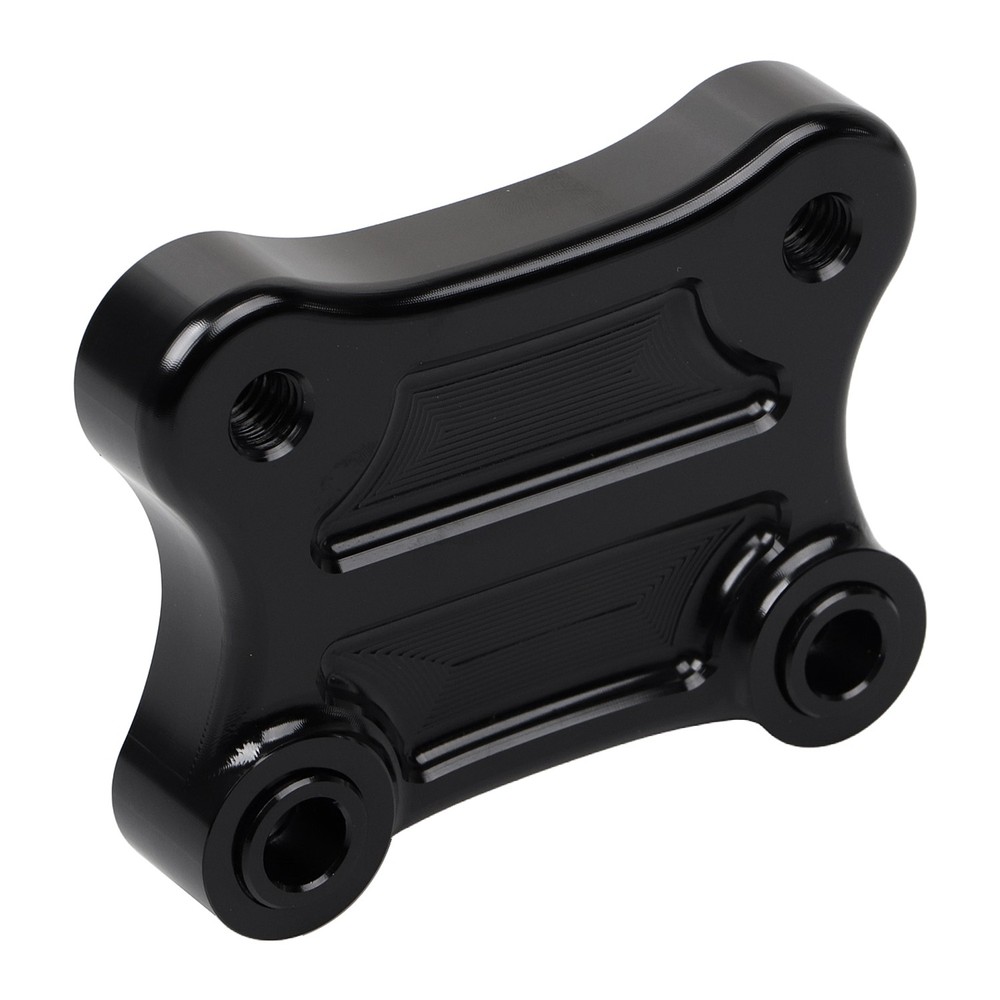 Black Aluminum Pull Plate Bracket For Harley Electra Glide Electra Glide CVO