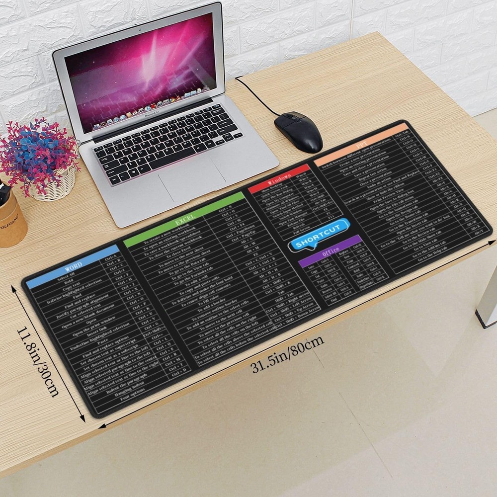 Computer Office Power Point Excel Word Short Cut Shortcuts Keys Gam... Fast Ship