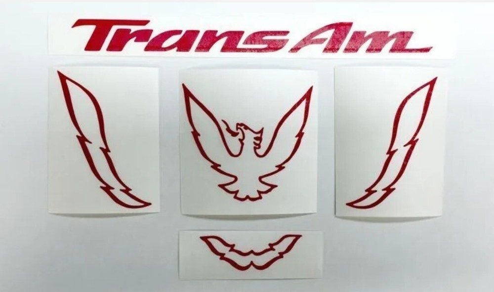 Trans Am Rear Panel Overlay Decal - 93-02 Trans Am