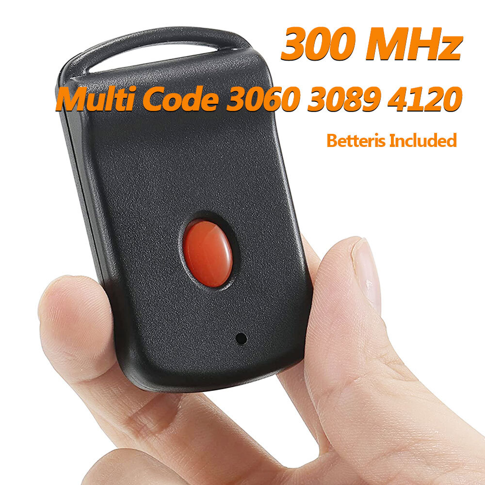 2Pcs Multi-Code 3089 MultiCode 308911 Linear MCS308911 Garage Gate Remote 300mhz