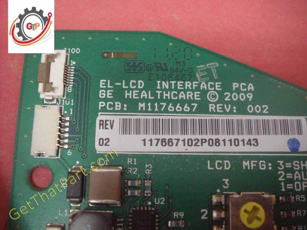 Ohmeda Giraffe Omnibed Oem EL-LCD Display Interface Board Assy Tested