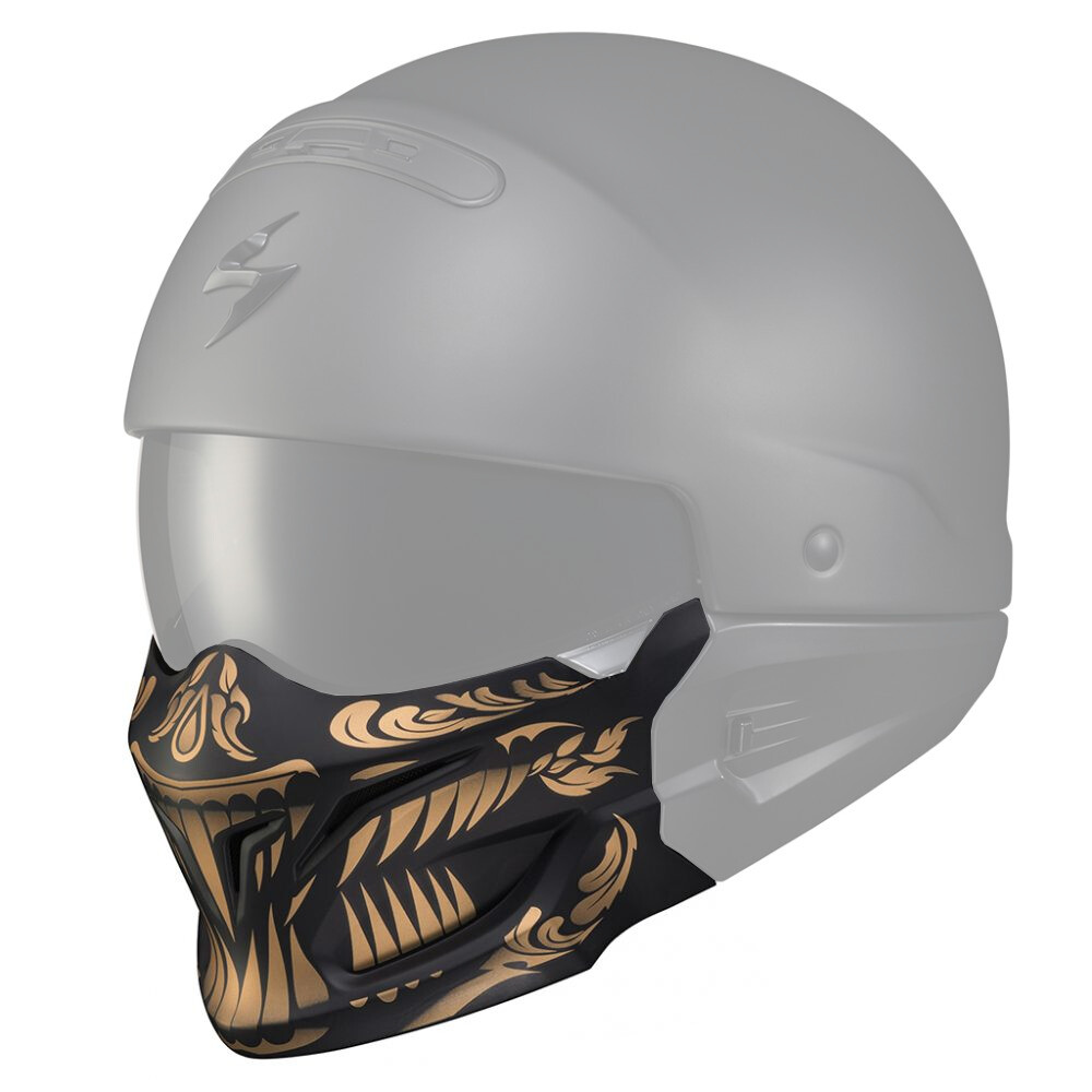 Scorpion Covert Apex Helmet Front Facemask Matte Black