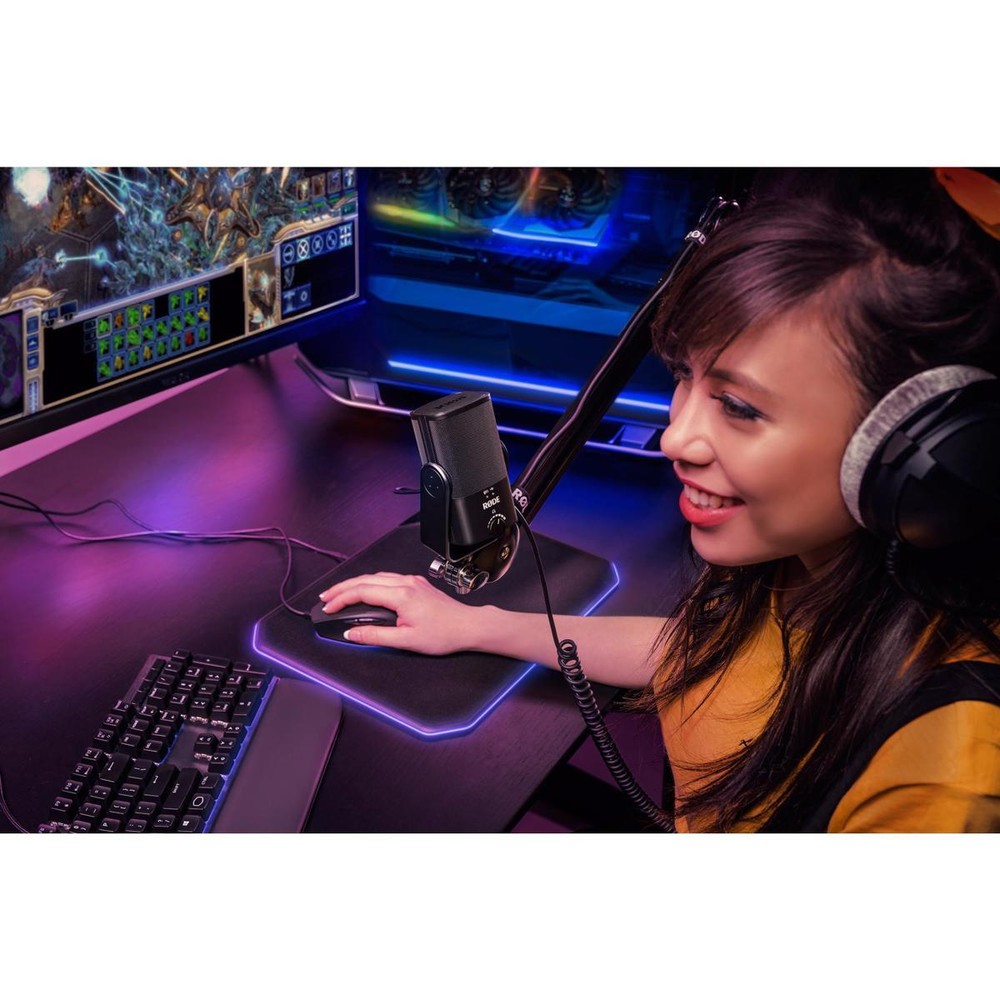 Rode NT-USB Mini Studio-Quality USB Microphone - With Headphones #NTUSBMINI K1