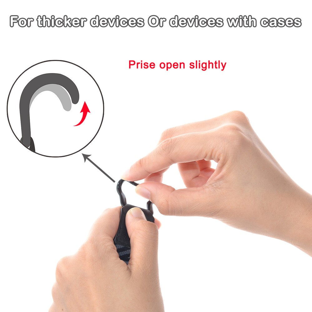 TFY Security Adjustable Hand-Strap Holder for Tablets E-Readers iPad Samsung