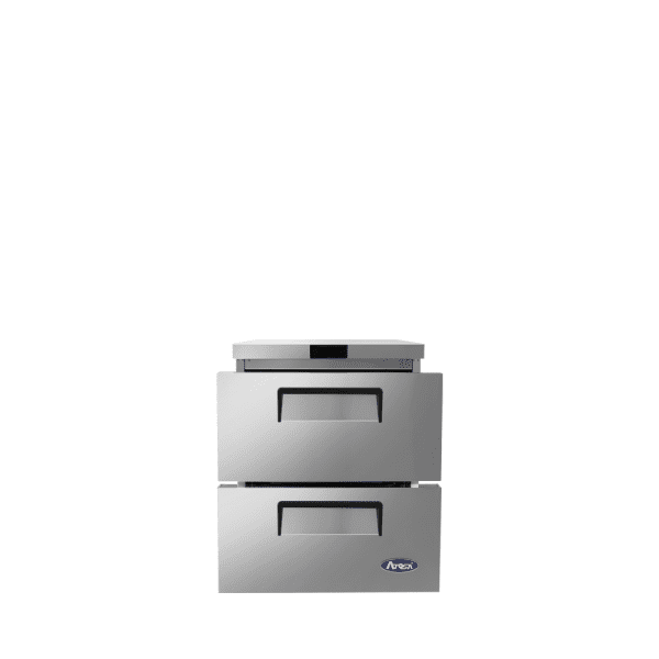 Atosa MGF8415GR, 2-DRAWER UNDER COUNTER REFRIGERATOR